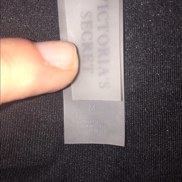 VS Medium Black & Silver Polka Dot Bikini Bottoms swimwear - Picture 7 of 7